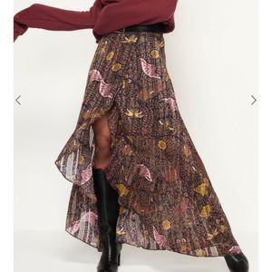 Ba&Sh Long bohemian style skirt bought in Europe